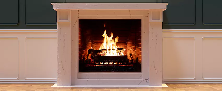 Decorative Electric Fireplace Installation in Rocklin, California