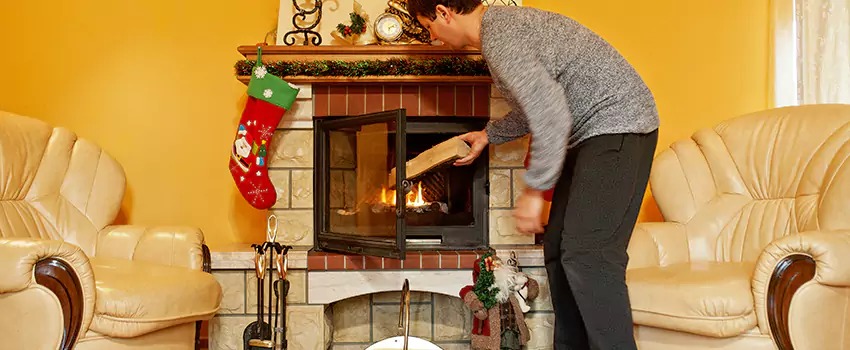 Gas to Wood-Burning Fireplace Conversion Services in Rocklin, California