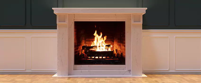 Open Flame Wood-Burning Fireplace Installation Services in Rocklin, California